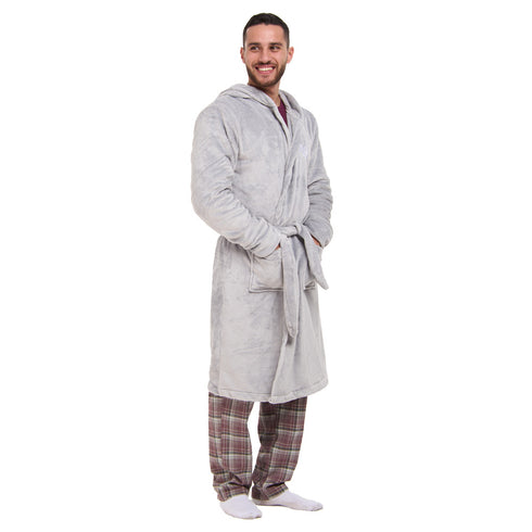 Snuggs Blanket Robe Light Grey